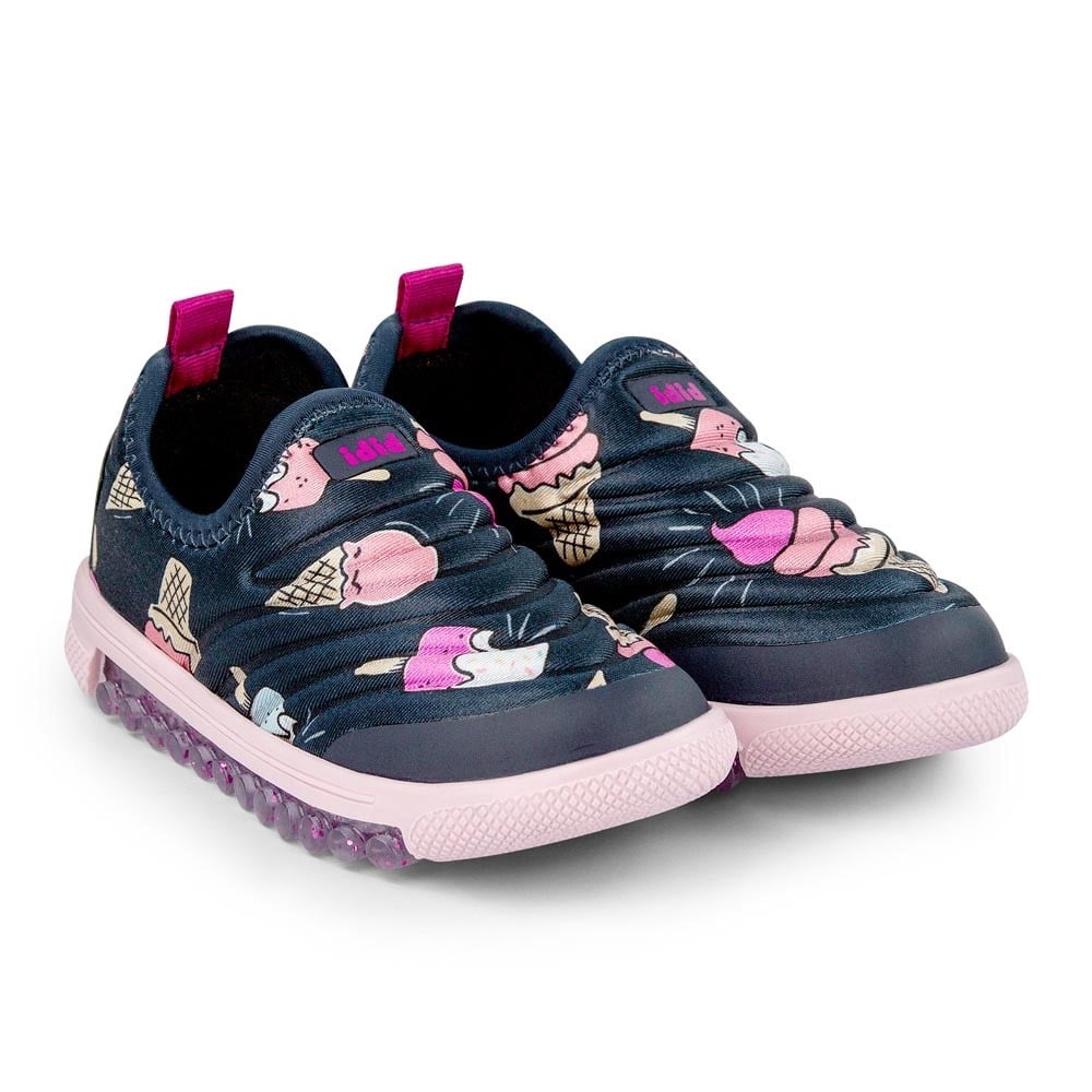 Pantofi sport Bibi Shoes Roller Ice Cream, Bluemarin