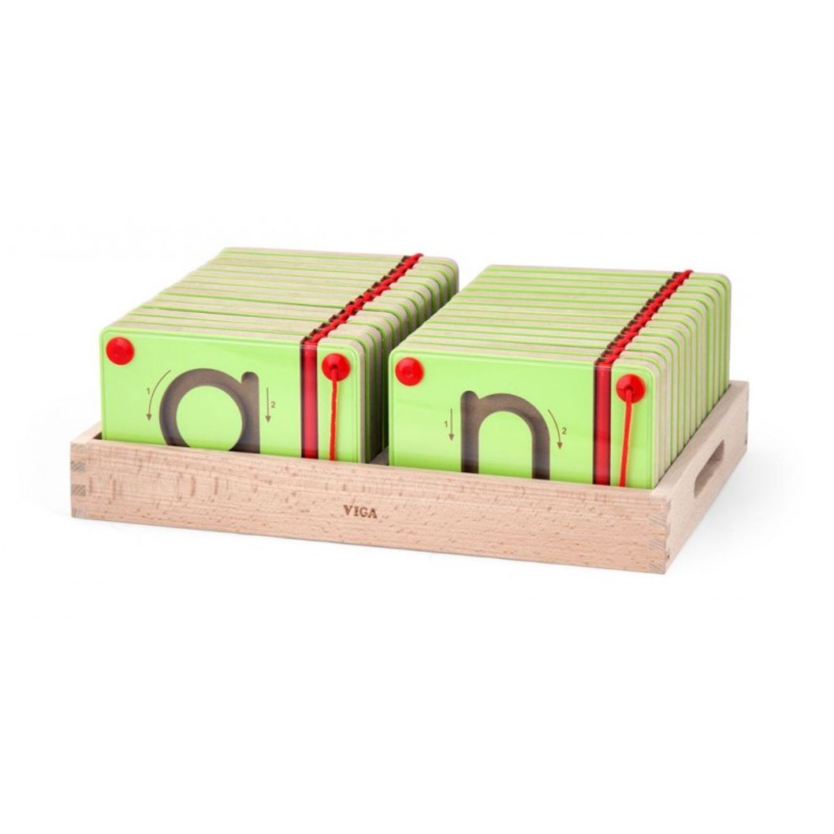 Set magnetic de scriere, Viga, litere mici