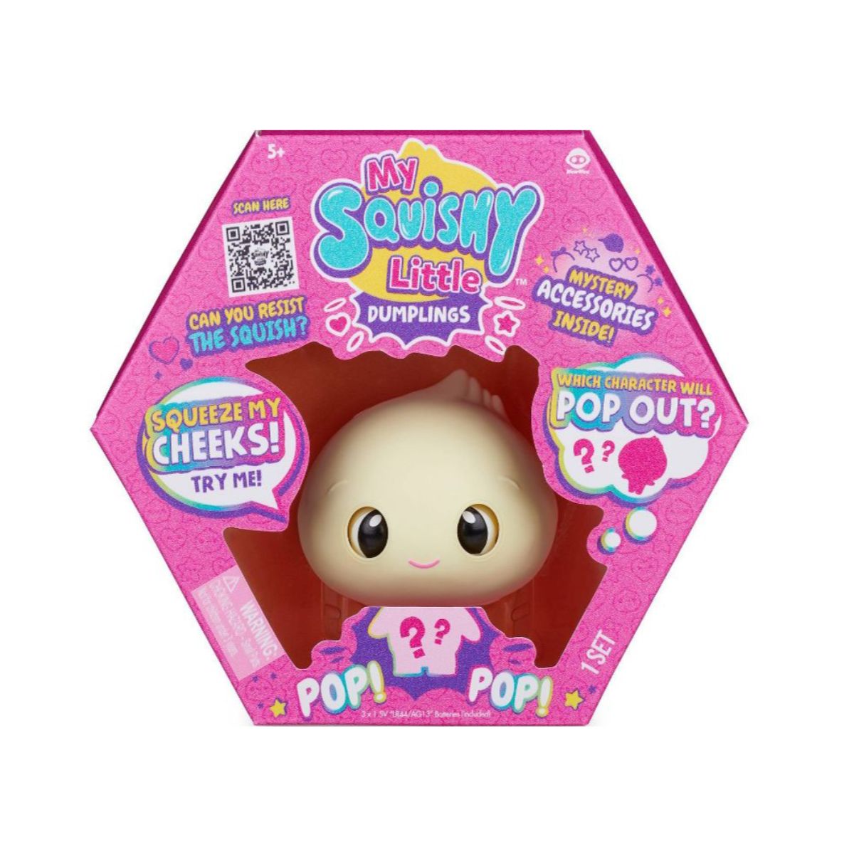 Jucarie interactiva, My Squishy Little Dumplings, Doe, mov