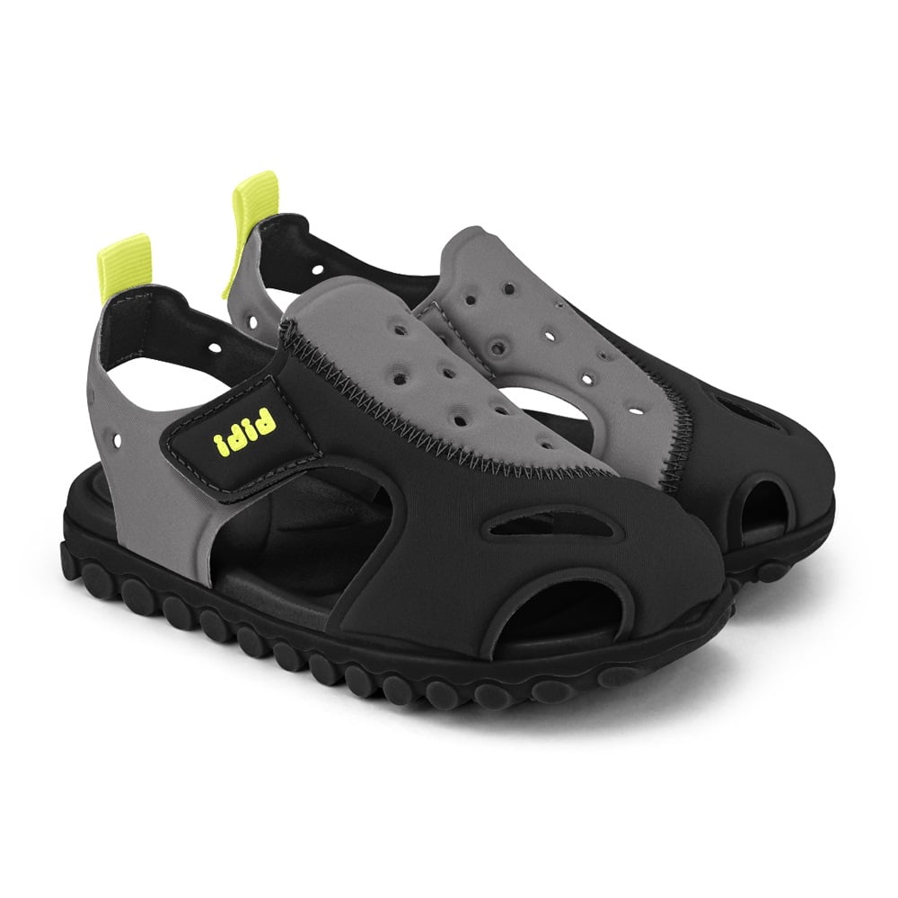 Sandale baieti, Bibi, Summer Roller Sport Graphite/Black