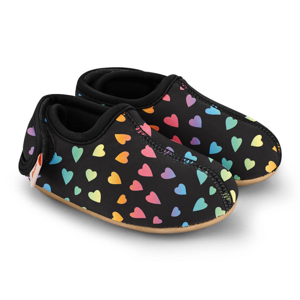Botosei de interior antiderapanti, Bibi Shoes, Afeto Joy Hearts