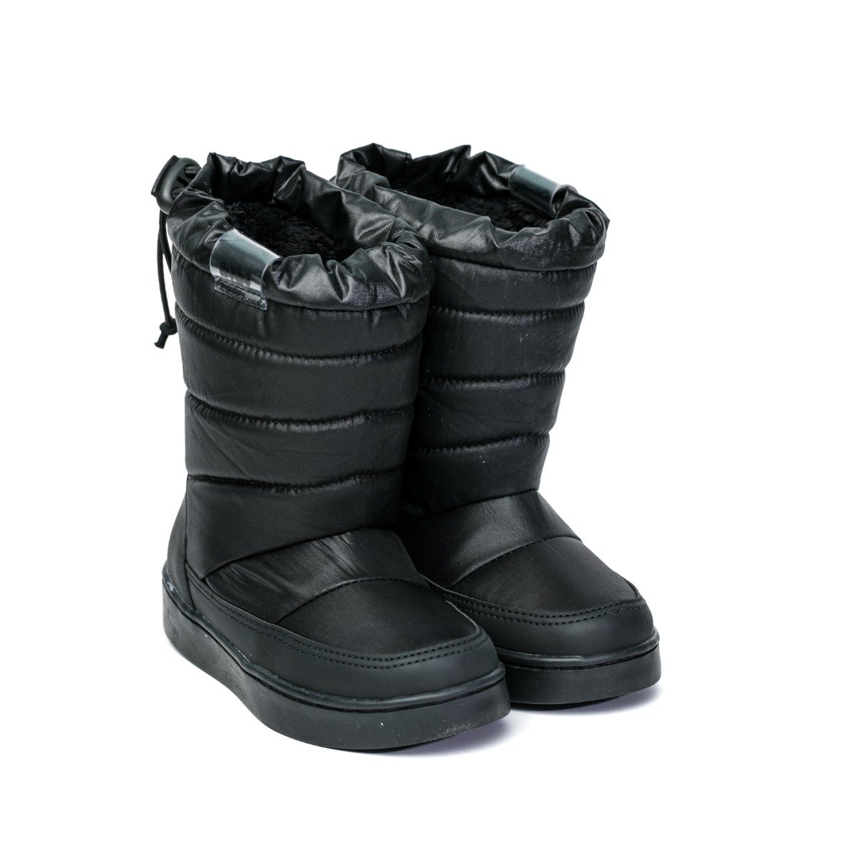 Cizme imblanite unisex, Bibi Shoes, Urban Boots Black