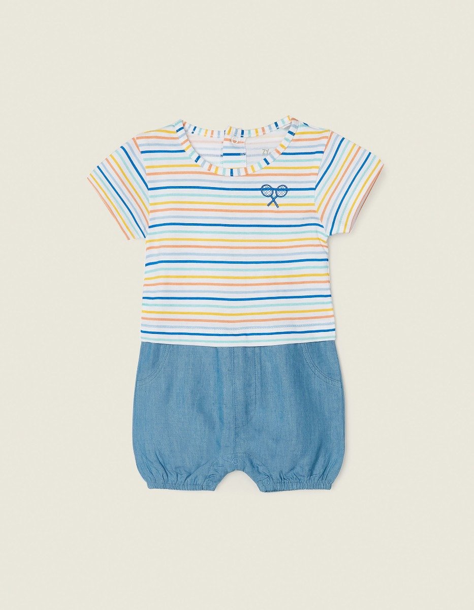 Salopeta bebe, multicolor, Zippy, Tennis