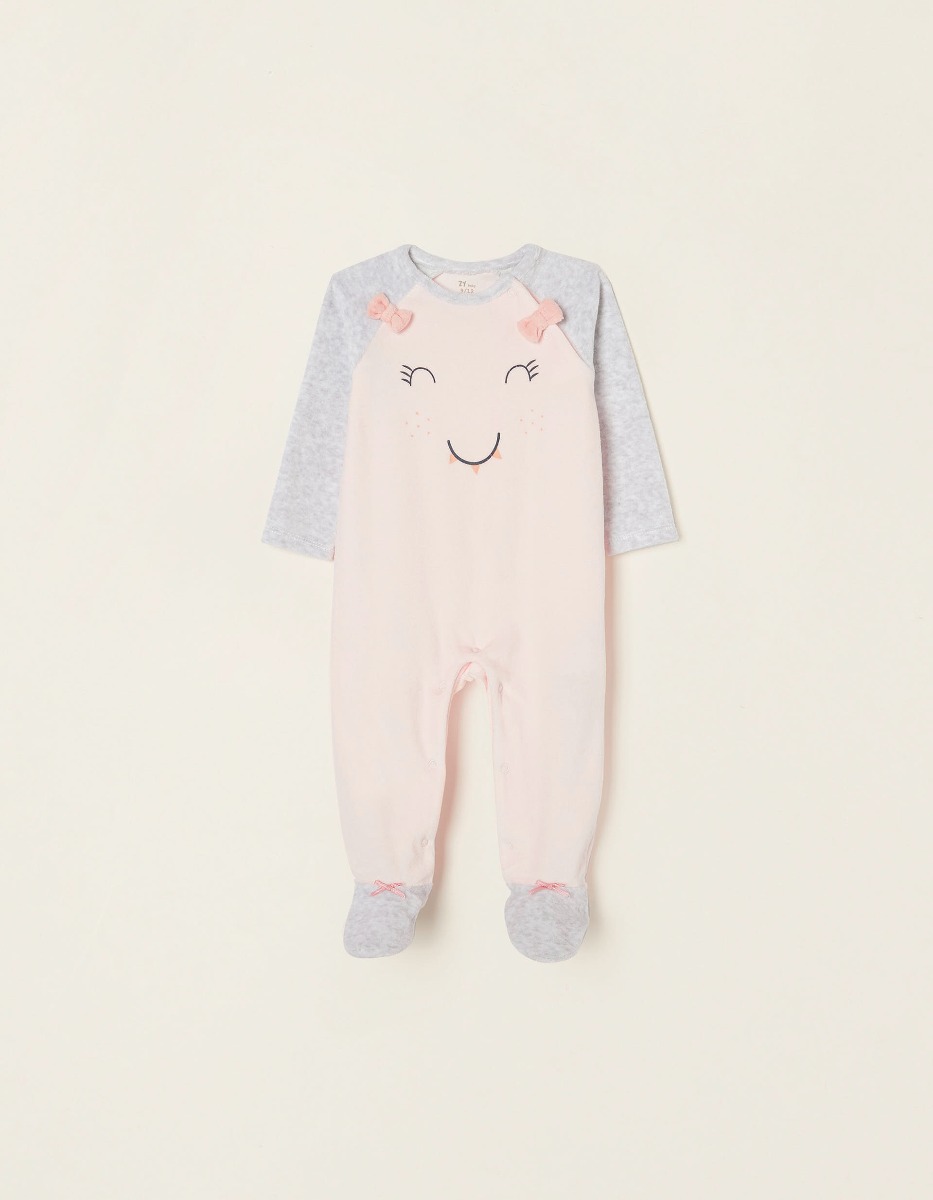 Salopeta bebe, velur, Smile, Zippy