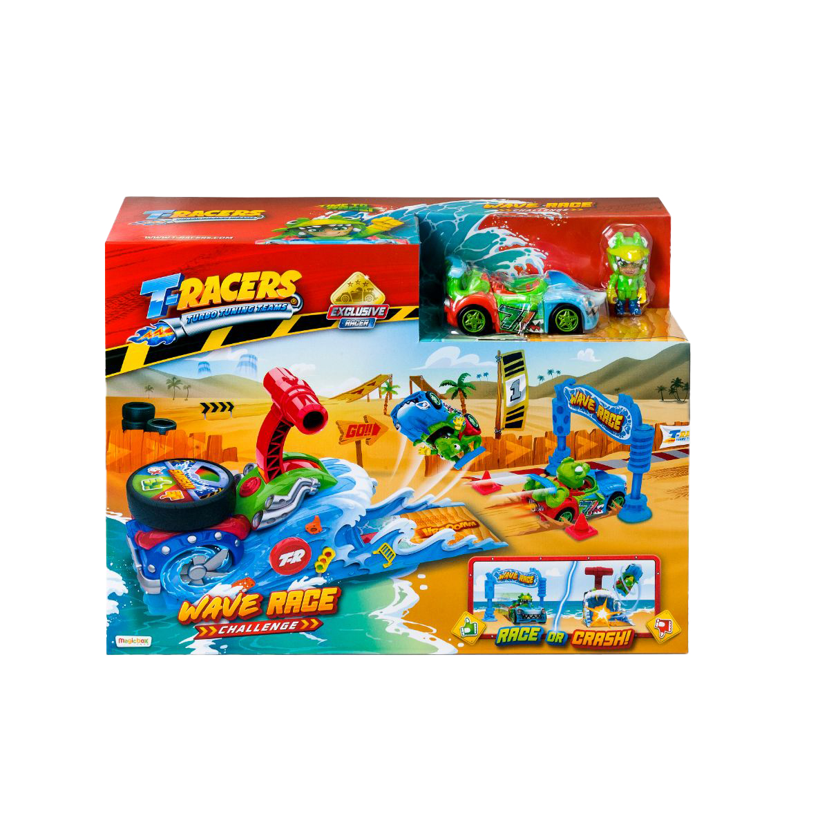 Set de joaca T-Racers, Cursa valului urias