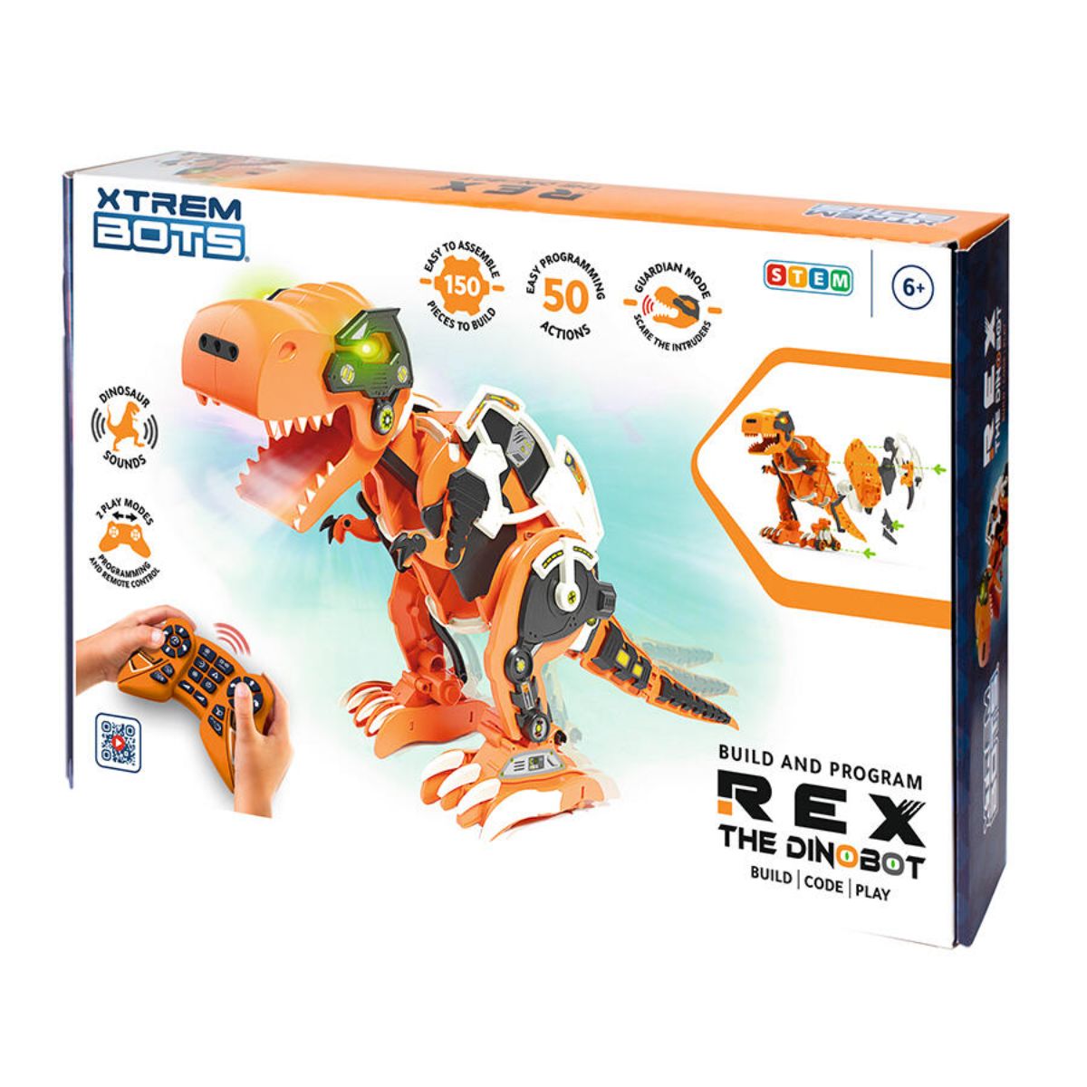 Robot interactiv, Blue Rocket, Dino Rex