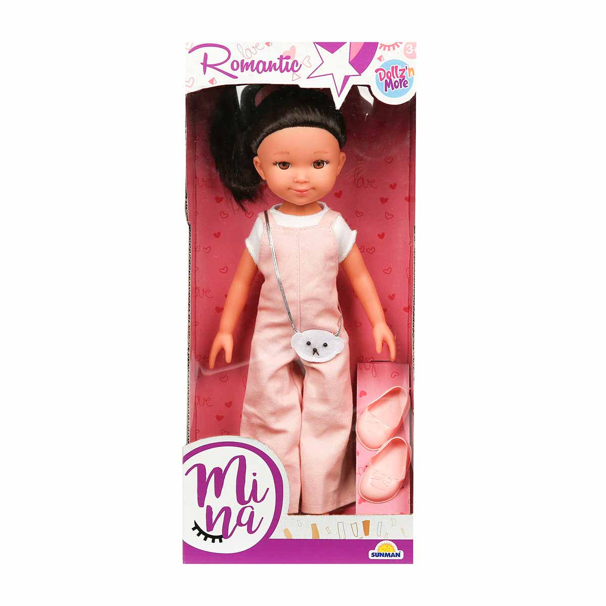 Papusa Mina romantica, Dollz And More, 35 cm