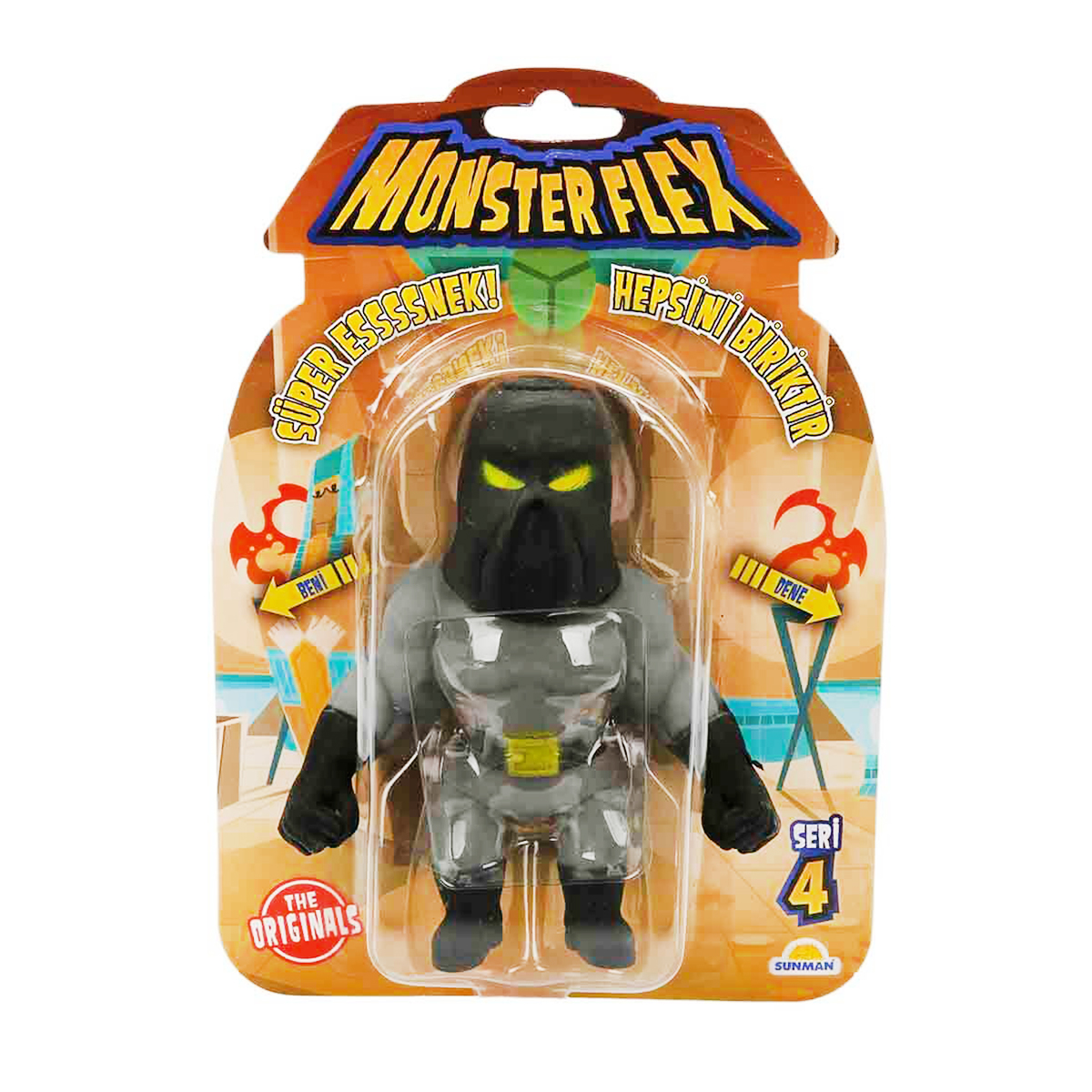 Figurina Monster Flex, Monstrulet care se intinde, S4, Torturer