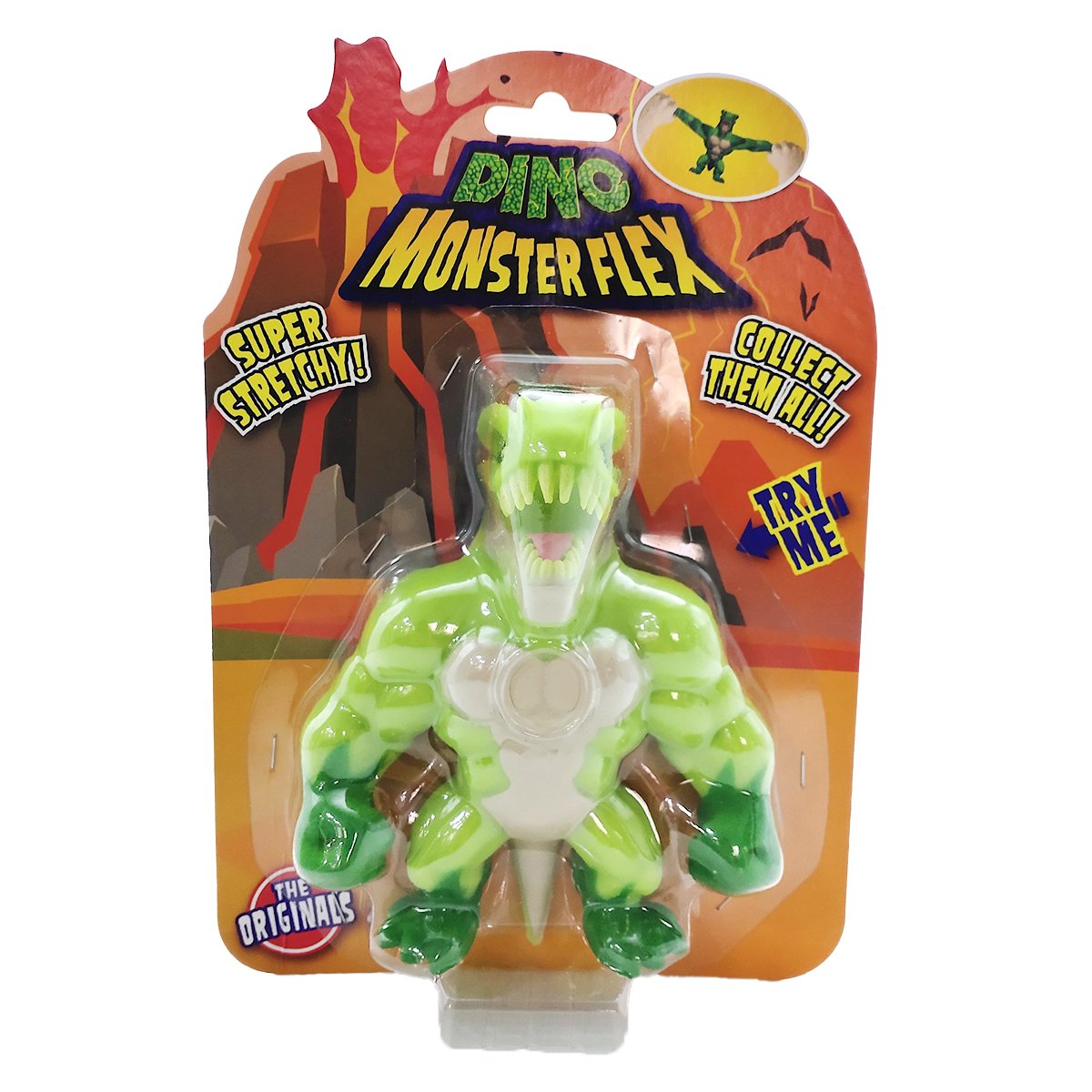 Figurina Monster Flex Dino, Monstrulet care se intinde, Tyrex