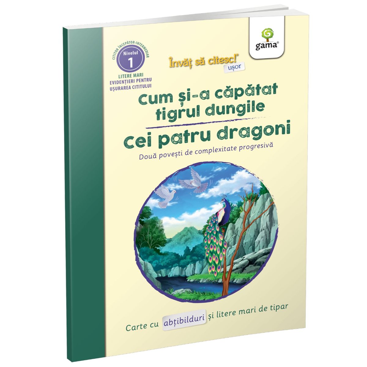 Cum si-a capatat tigrul dungile - Cei patru dragoni, Invat sa citesc usor