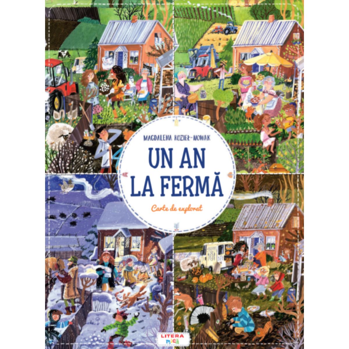 Un an la ferma, carte de explorat, Magdalena Koziel-Nowac