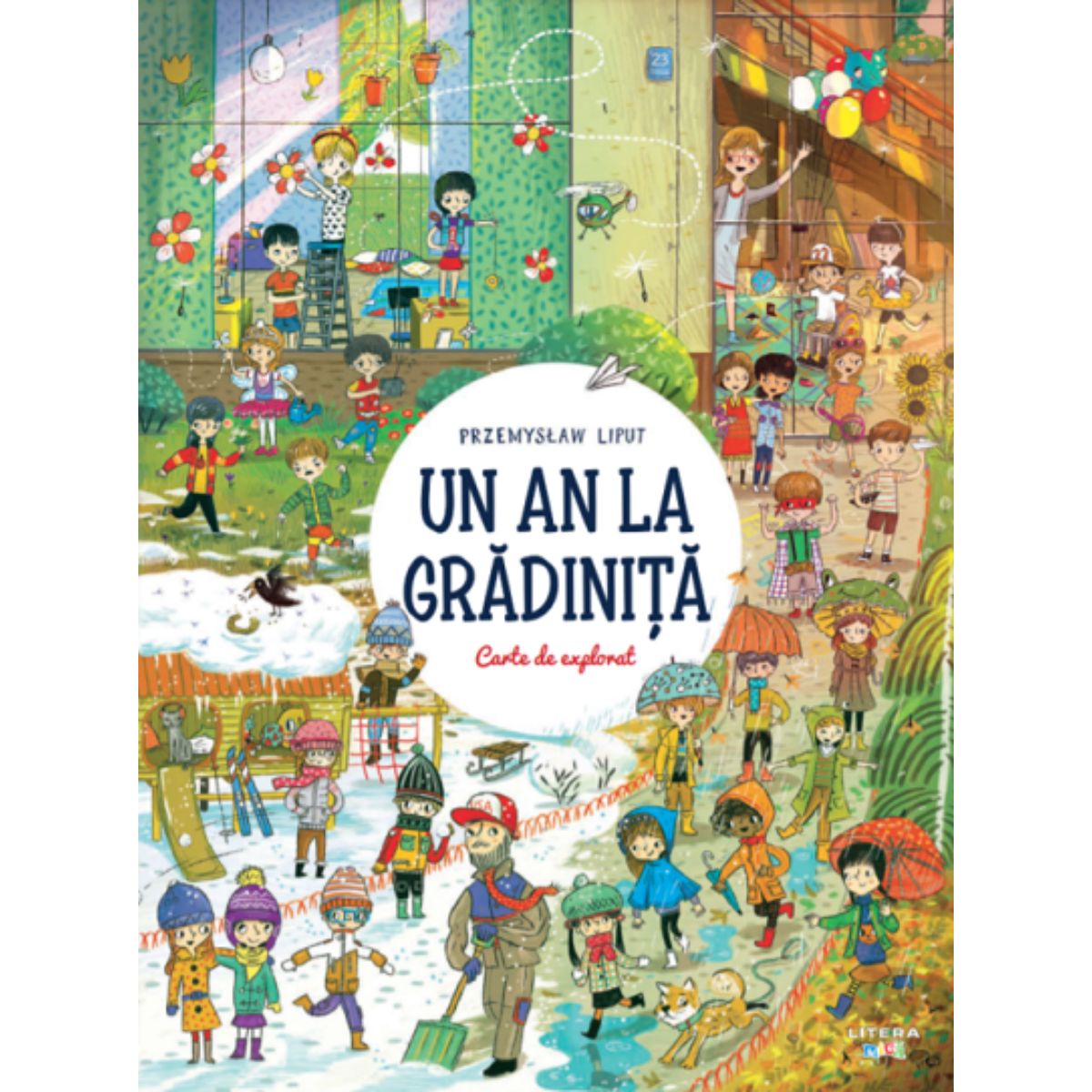 Un an la gradinita, carte de explorat, Przemyslaw Liput