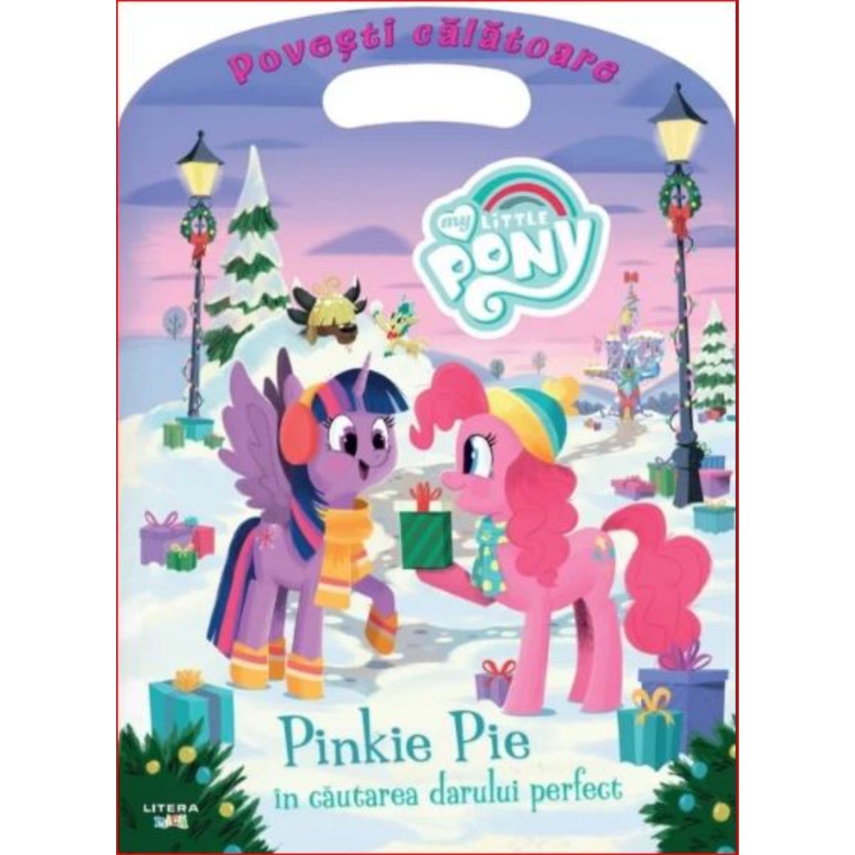 Carte cu povesti, My Little Pony, Pinkie Pie in cautarea darului perfect, Povesti calatoare