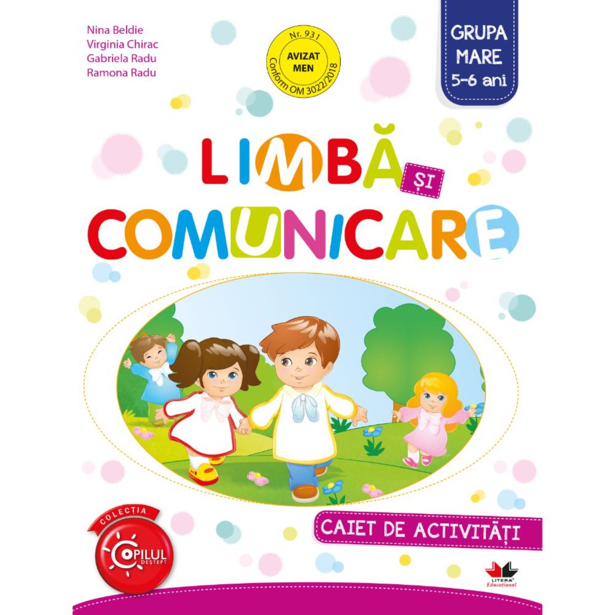 Limba si comunicare, Caiet de activitati, Grupa mare, 5-6 ani