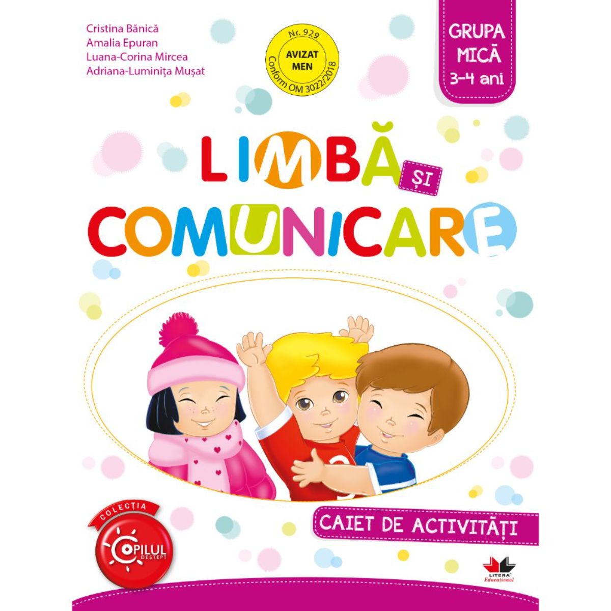 Limba si comunicare, Caiet de activitati, Grupa mica, 3-4 ani