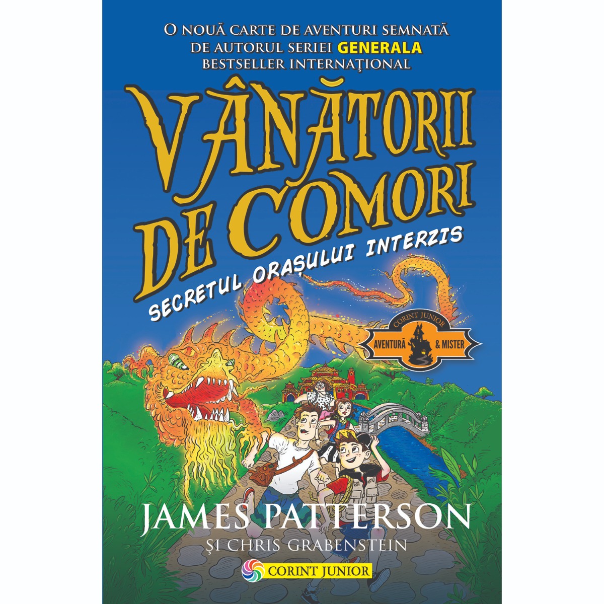 Vanatorii de comori, Secretul orasului interzis, Vol. 3, 2021, James Patterson, Chris Grabenstein