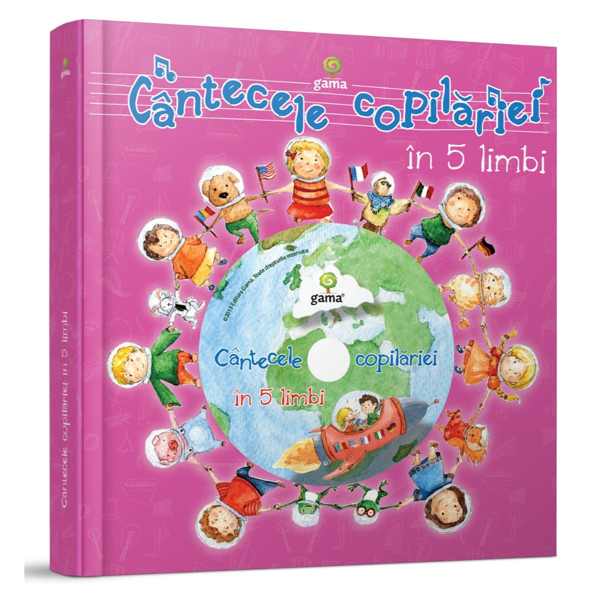 Cantecele copilariei in 5 limbi