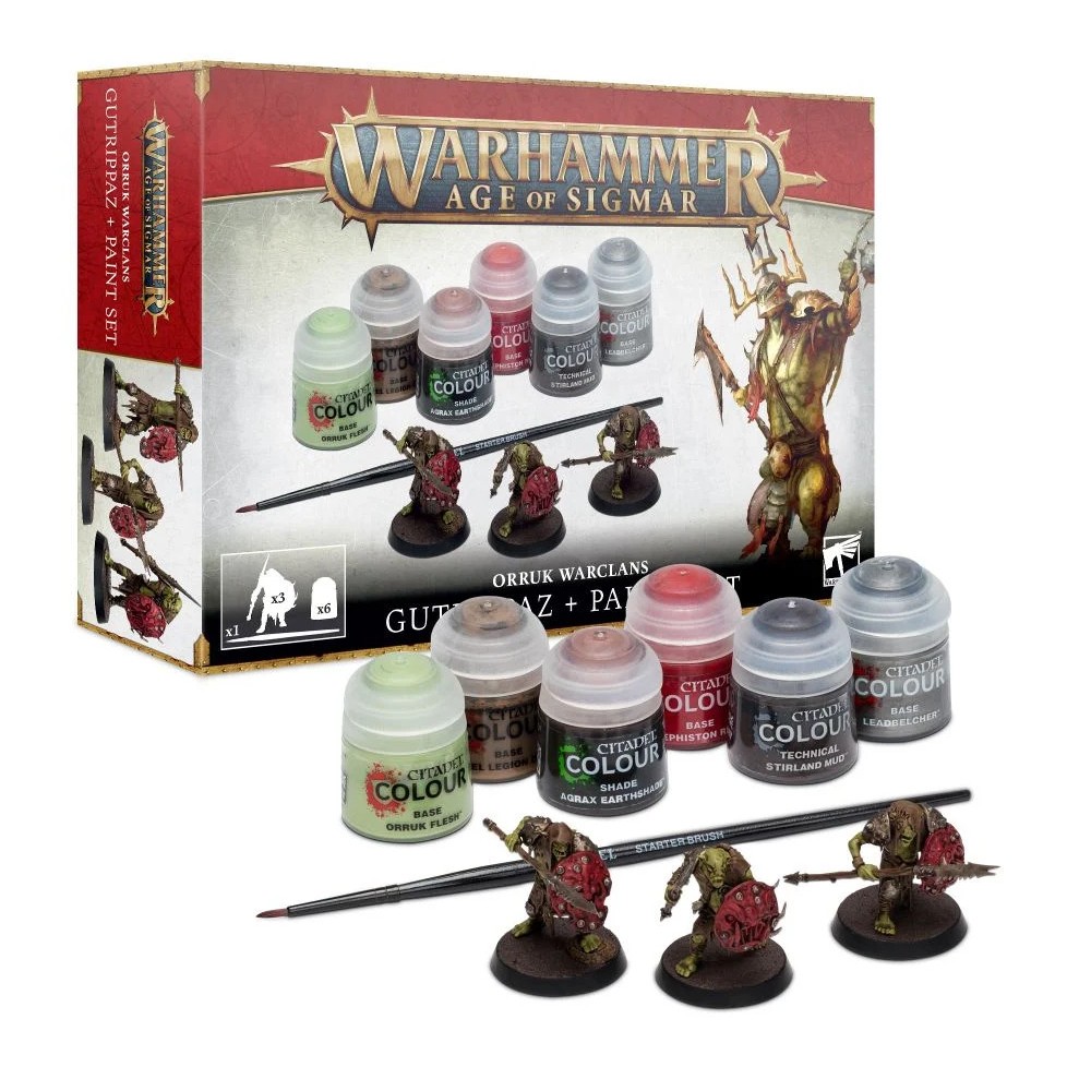 AoS Gutrippaz + Paint Set - imagine 2