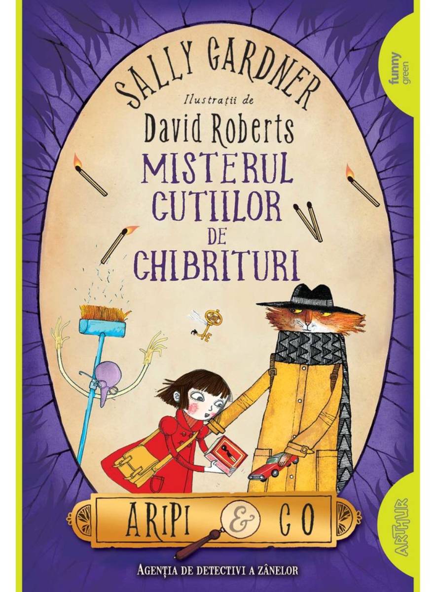 Aripi si Co. 4: Misterul cutiilor de chibrituri, Sally Gardner
