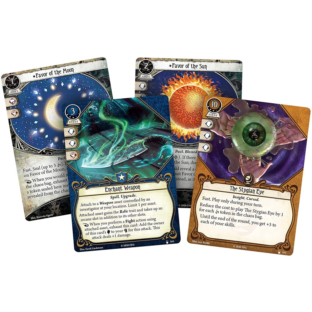 Arkham Horror LCG The Lair of Dagon Mythos Pack - imagine 2