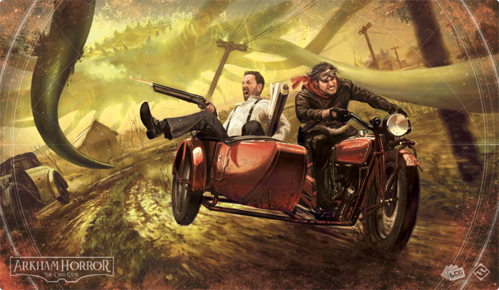 Arkham Horror: Narrow Escape Play Mat