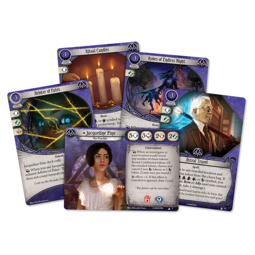 Arkham Horror The Card Game Jacqueline Fine Investigator Starter Deck - imagine 2