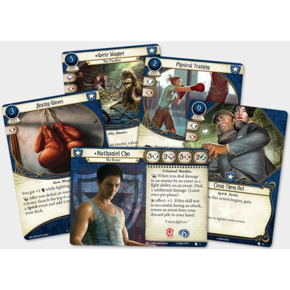 Arkham Horror The Card Game Nathaniel Cho Investigator Starter Deck - imagine 2