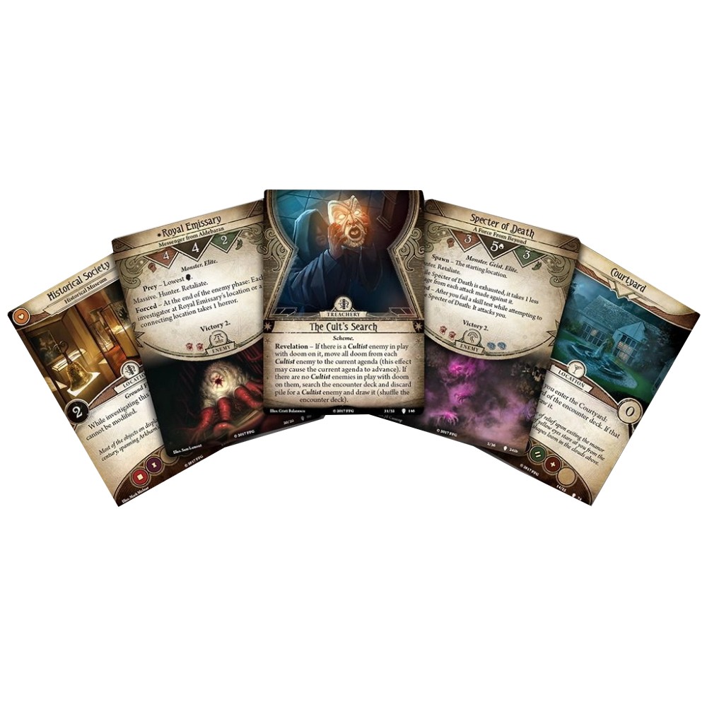 Arkham Horror The Card Game - The Path to Carcosa Campaign Expansion - imagine 2