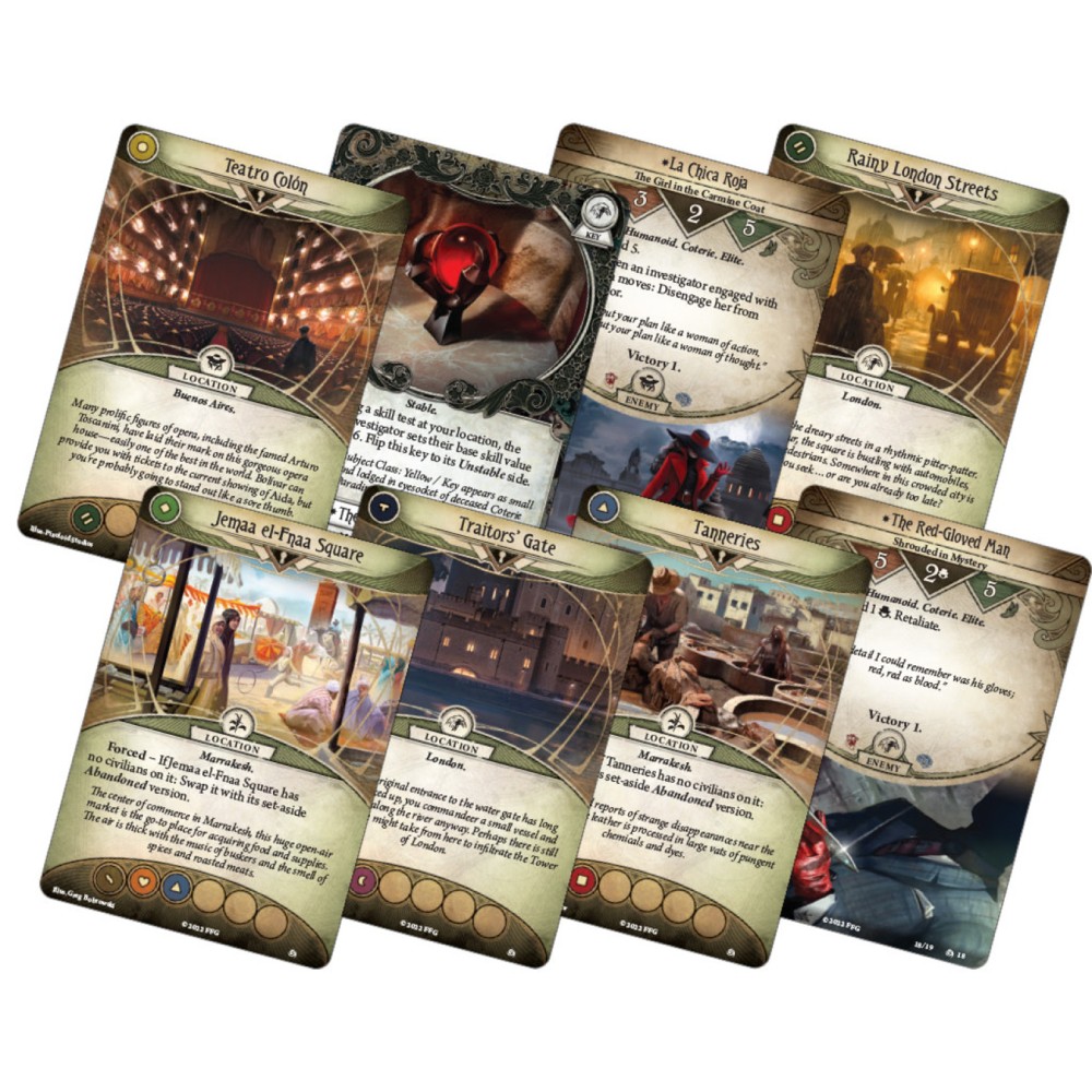 Arkham Horror The Card Game - The Scarlet Keys Campaign Expansion - imagine 2