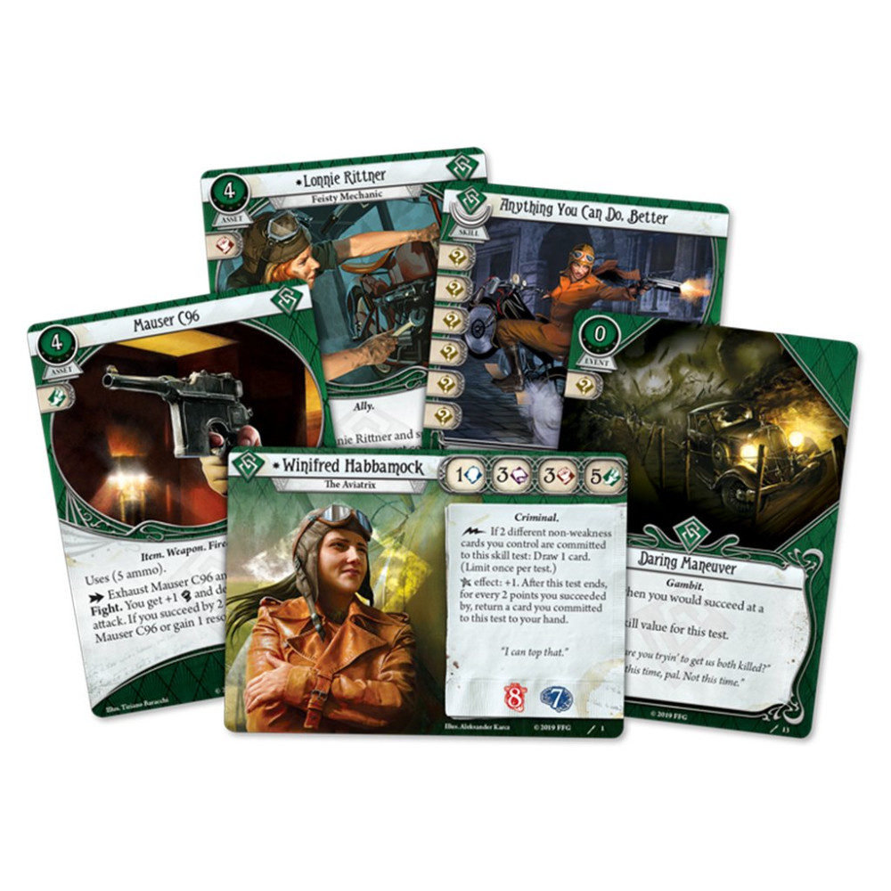 Arkham Horror The Card Game Winifred Habbamock Investigator Starter Deck - imagine 2