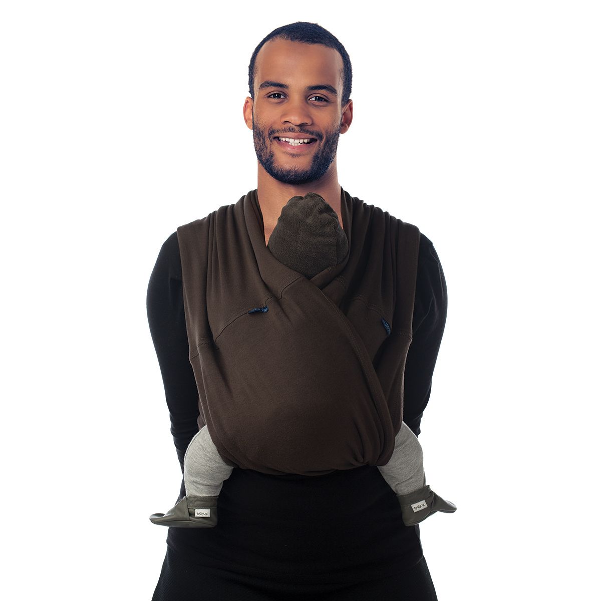Sistem de purtare Babylonia Wrap Elastic Tri-Cotti, 3.5Kg-15Kg, M, Brown