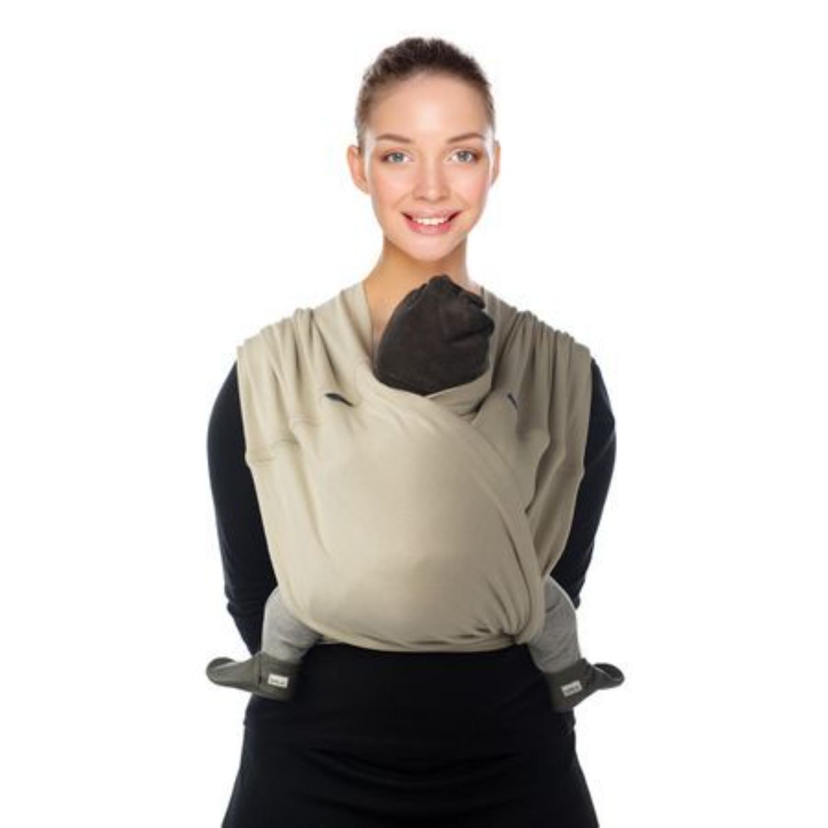 Sistem de purtare Babylonia Wrap Elastic Tri-Cotti, 3.5Kg-15Kg, M, Cream