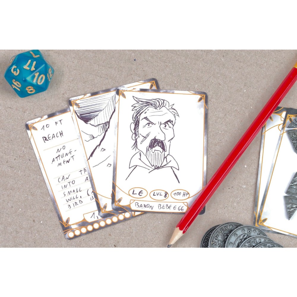 Blank Cards for RPG - imagine 2