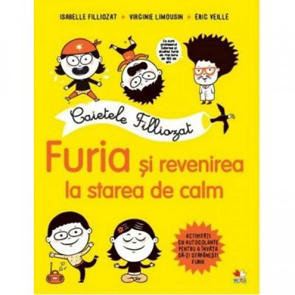 Carte Editura Litera, Caietele Filliozat. Furia si revenirea la starea de calm