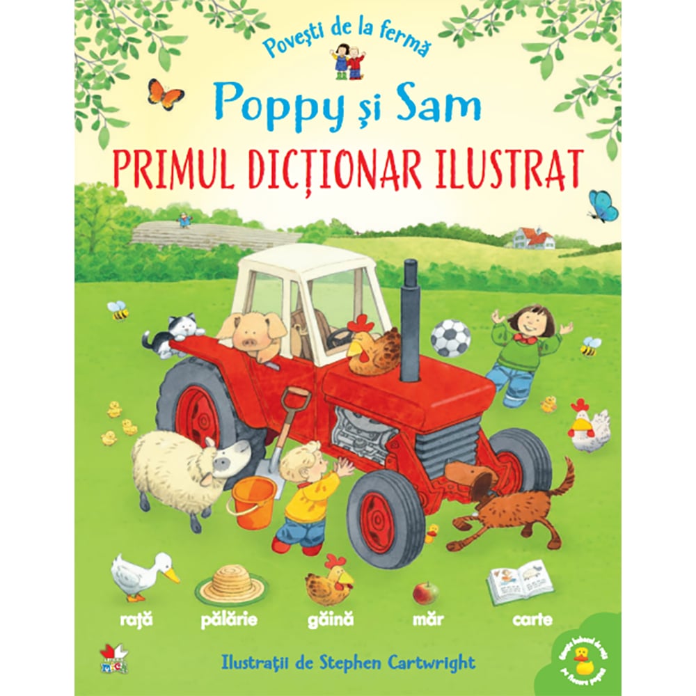 Carte Editura Litera, Povesti de la ferma. Poppy si Sam. Primul dictionar ilustrat