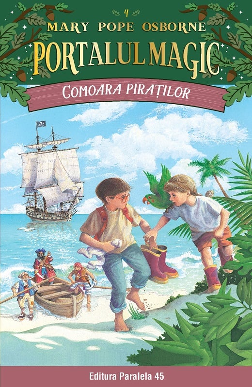 Comoara piratilor. Portalul magic nr. 4, Mary Pope Osborne
