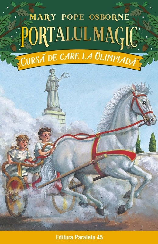 Cursa de care la olimpiada. Portalul magic nr. 16, Mary Pope Osborne