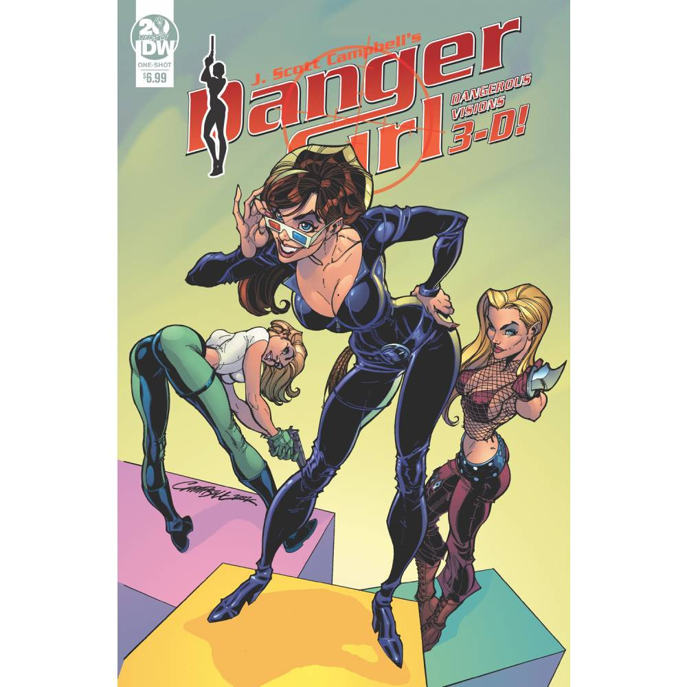 Danger Girl Dangerous Visions 3-D