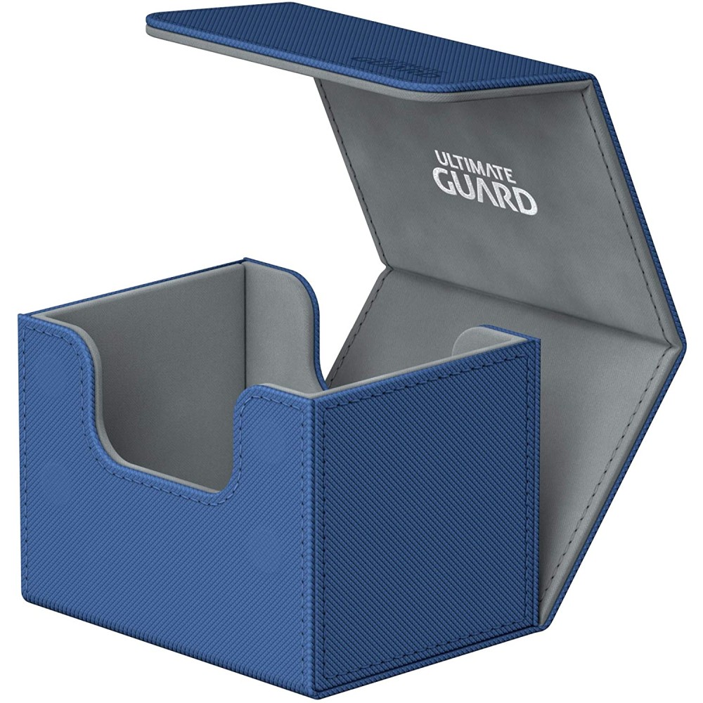 Deck Box Ultimate Guard SideWinder 100+ Standard Size XenoSkin Albastru - imagine 2