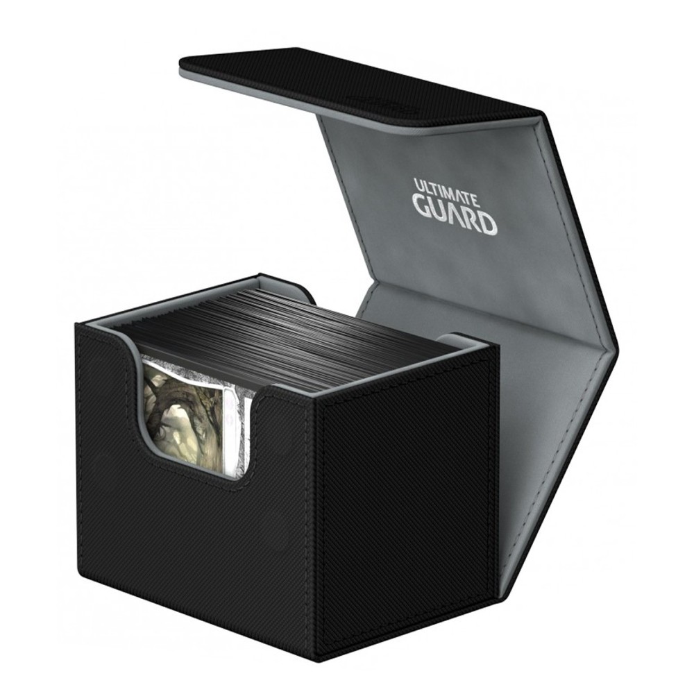 Deck Box Ultimate Guard SideWinder 100+ Standard Size XenoSkin Negru - imagine 2