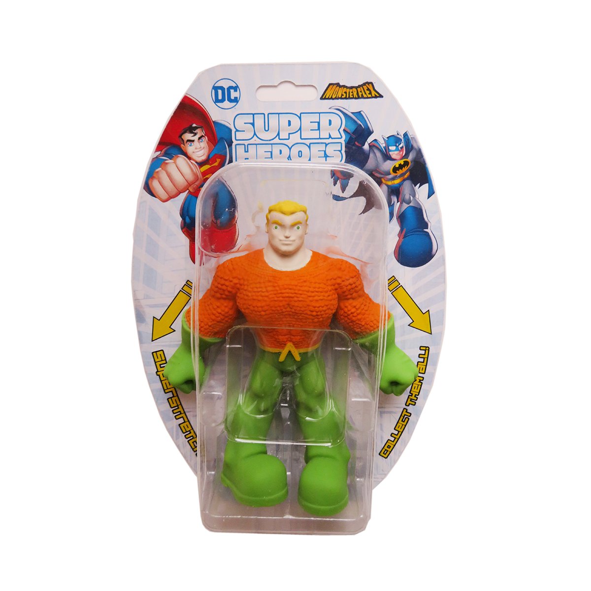 Figurina flexibila Monster Flex, DC Super Heroes, Aquaman