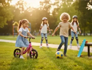 distractie in aer liber