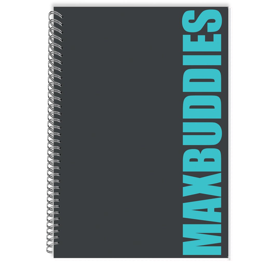 Caiet dictando cu spirala Max Buddies, 64 file