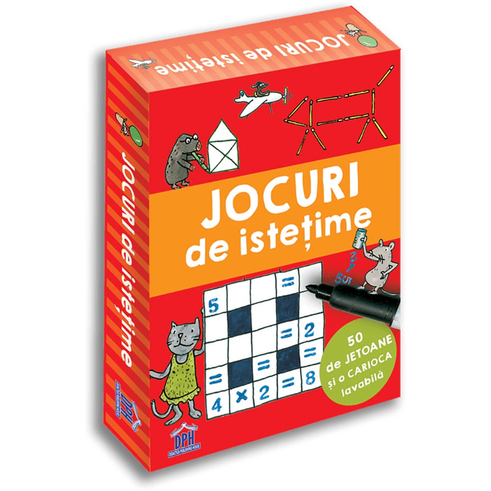 Editura DPH, Jocuri de istetime - 50 de jetoane