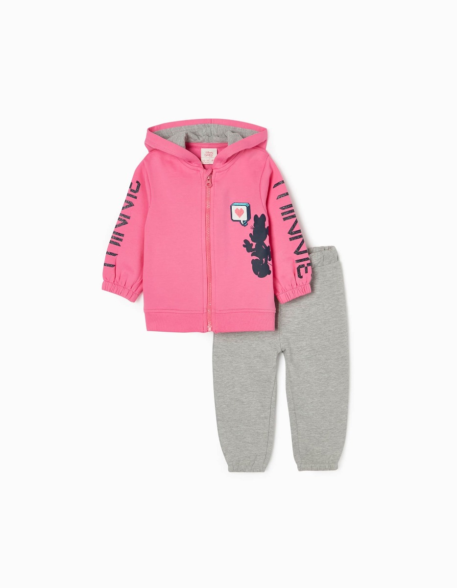 Set hanorac si pantaloni sport, Minnie, Zippy