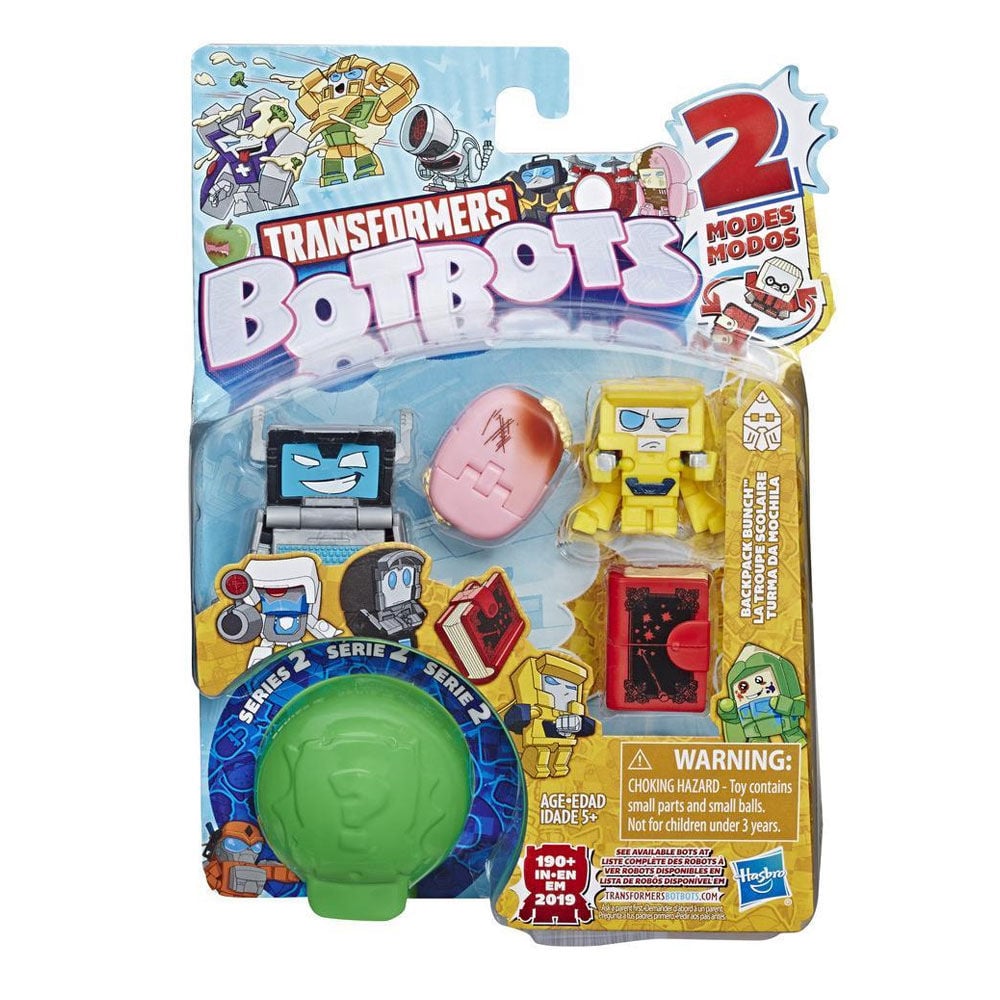 Set 5 figurine BotBots Transformers S2 Backpack Bunch, E4145