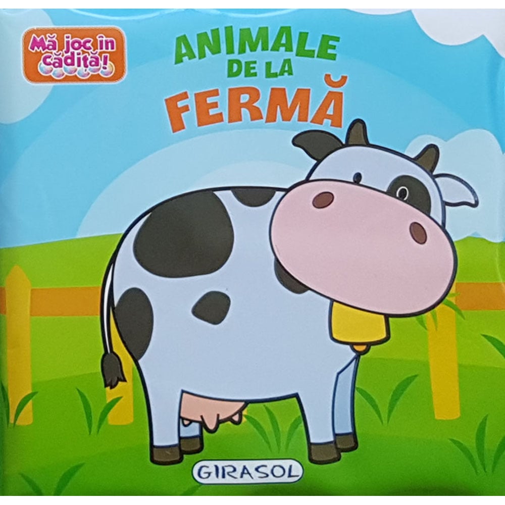 Carte Editura Girasol, Ma joc in cadita! Animale de la ferma