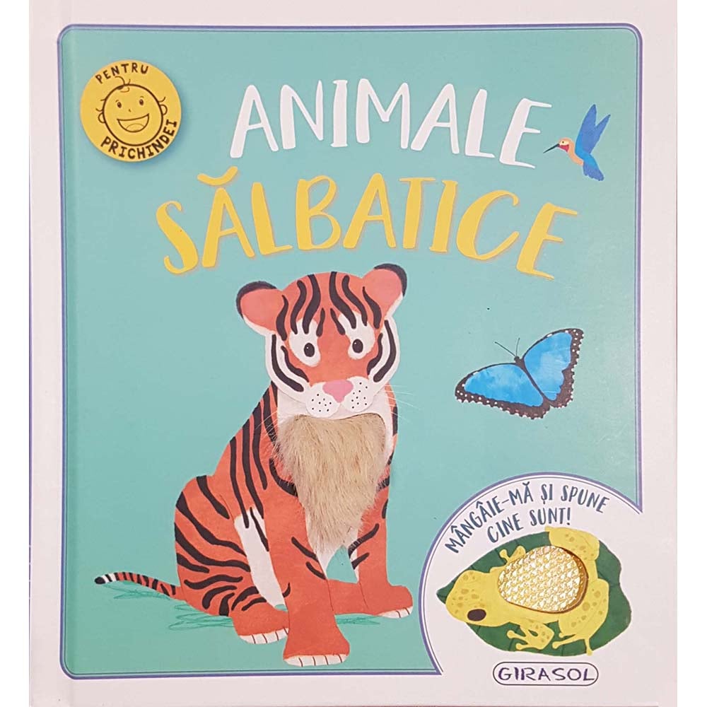 Carte Editura Girasol, Mangaie-ma si spune cine sunt! Animale salbatice