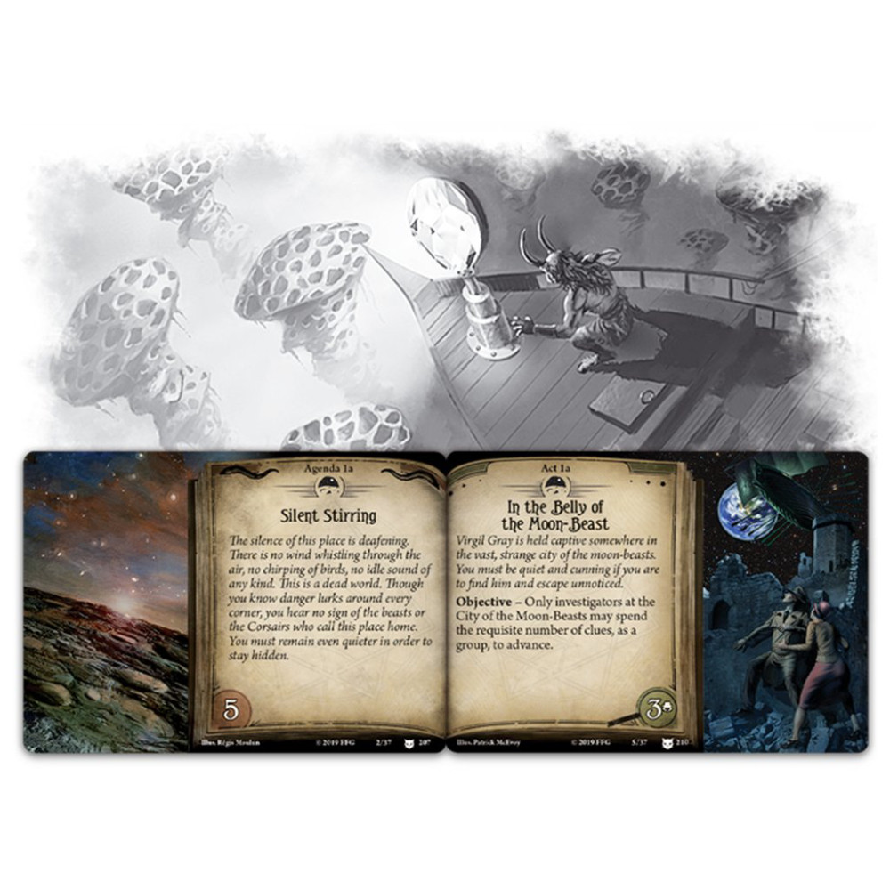 Expansiune Arkham Horror The Card Game Dark Side of the Moon - imagine 2