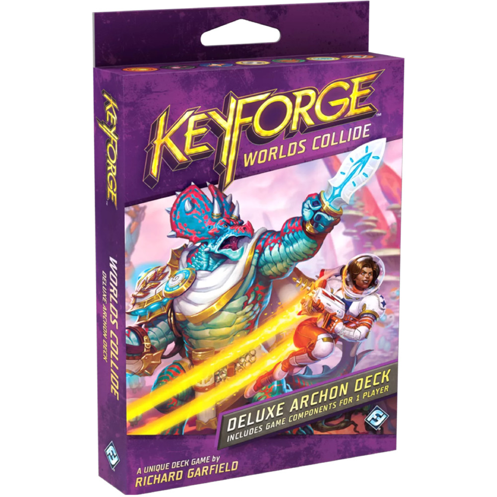 Expansiune KeyForge Worlds Collide Deluxe Deck